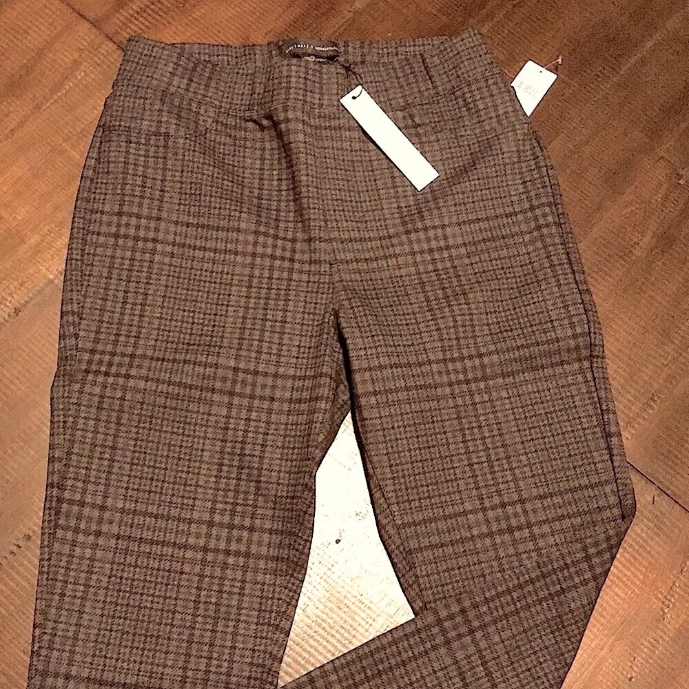 ANTHROPOLOGIE Sanctuary Plaid Leggings - Picture 3 of 14